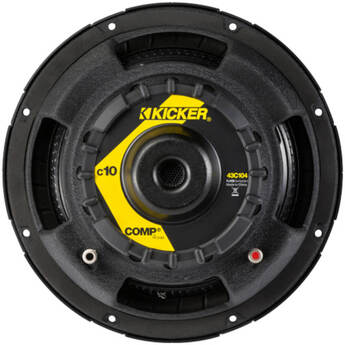 Kicker 10 inch Comp 4 Ohm SVC Subwoofer — thumbnail 4