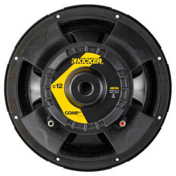 Kicker Classic 12 inch Comp 4 Ohm SVC Subwoofer — thumbnail 4