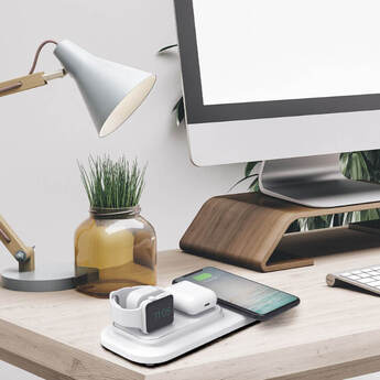 Quikcell Trio 3-in-1 Qi Wireless Charger — thumbnail 5