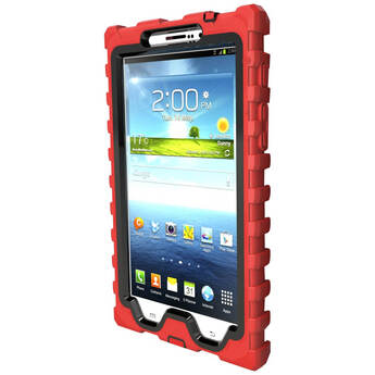 Hard Candy Shock Drop Case for 7 inch Galaxy Tab 3 - Red/Black