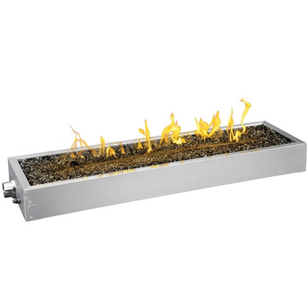 Napoleon 48 Inch Liquid Propane Outdoor Fireplace: Black