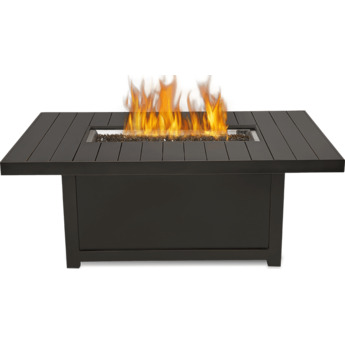 Napoleon 36 Inch St. Tropez Rectangle Patioflame Table: Bronze