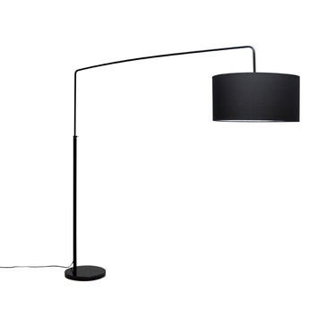 Black Raku Floor Lamp