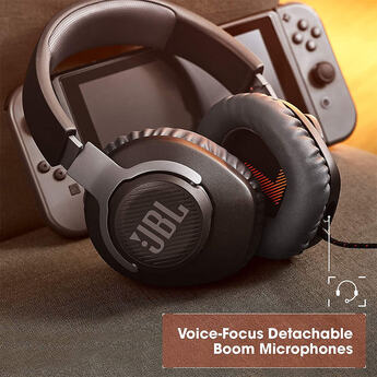 Jbl Quantum 100 - Wired Over-Ear Gaming Headphones — thumbnail 3