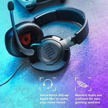 Jbl Quantum 200 - Wired Over-Ear Gaming Headphones — thumbnail 6