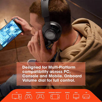 Jbl Quantum 200 - Wired Over-Ear Gaming Headphones — thumbnail 8