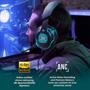 Jbl Quantum ONE - Over-Ear Performance Gaming Headset — thumbnail 5