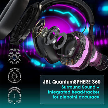 Jbl Quantum ONE - Over-Ear Performance Gaming Headset — thumbnail 6
