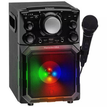 karaoke usa Portable MP3 Karaoke Player with Bluetooth — thumbnail 3