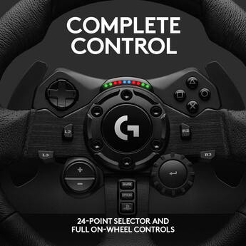 Logitech G923 Trueforce Sim Racing Wheel and Pedals for PC, PS4, and PS5 — thumbnail 4
