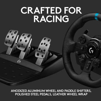 Logitech G923 Trueforce Sim Racing Wheel and Pedals for PC, PS4, and PS5 — thumbnail 6