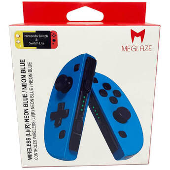 Meglaze Wireless Controllers - Neon Red/Neon Blue for Switch — thumbnail 3