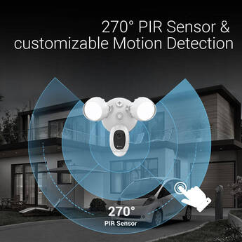 Ezviz LC1C Two-in-One Outdoor Security Camera & Floodlight — thumbnail 11