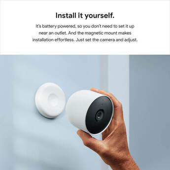 Google Nest 1080p Indoor/Outdoor Camera (Battery) — thumbnail 4