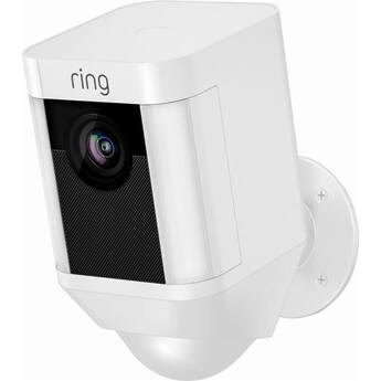 ring Spotlight Cam Battery - White