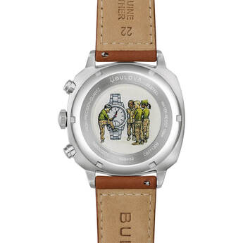 Military VWI Special Edition Chronograph Quartz Watch - Brown/Green — thumbnail 4