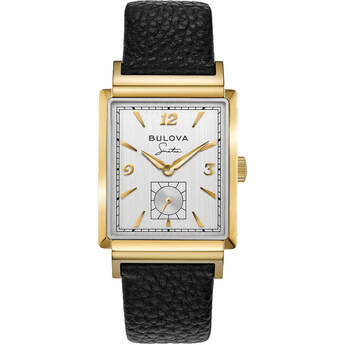 Frank Sinatra My Way Mens Quartz Watch - Black/Gold-Tone