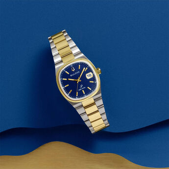 Super Seville Collection Quartz Watch - Two Tone Stainless/Blue — thumbnail 3