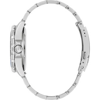 Mens Marine Star Series B Automatic Watch - Silver-Tone Stainless/Blue — thumbnail 4