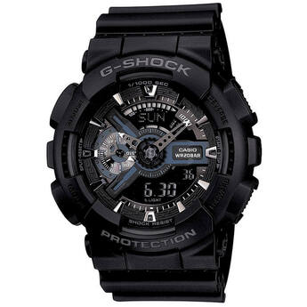 Casio Mens Black G-Shock Analog-Digital Watch