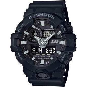 Casio Mens Black G-Shock Analog-Digital Watch