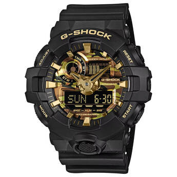G-Shock GA-700 Series Analog and Digital Black Camo Watch — thumbnail 2