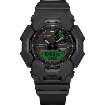 Casio G-Shock GA-B010 Series Analog Digital Mens Watch - Black/Electro Green
