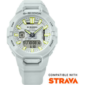 Mens G-Shock Bluetooth Analog-Digital Watch - White — thumbnail 2