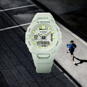 Mens G-Shock Bluetooth Analog-Digital Watch - White — thumbnail 3