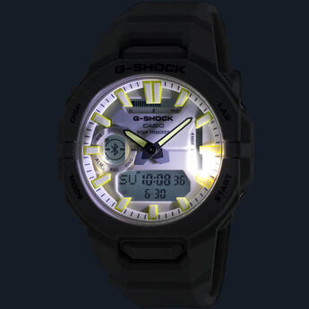 Mens G-Shock Bluetooth Analog-Digital Watch - White — thumbnail 4