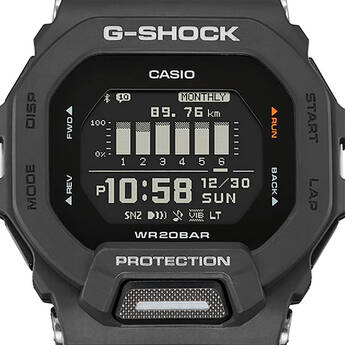 Casio G-Shock Mens Black Sports Watch — thumbnail 2