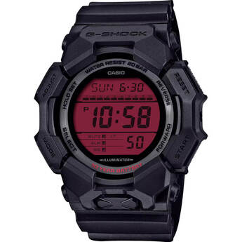 GD-010 Series G-Shock Mens Digital Watch - Black/Red