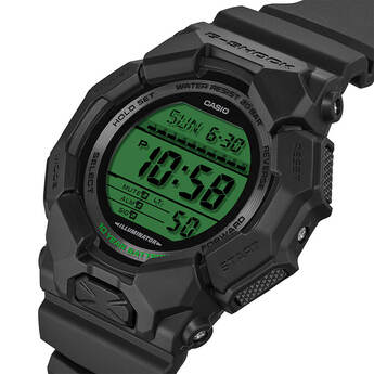 GD-010 Series G-Shock Mens Digital Watch - Black/Green — thumbnail 6
