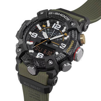 G-Shock Master of G Mudmaster Sports Mens Watch - Green/Black — thumbnail 5