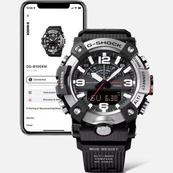 G-Shock Master of G Mudmaster Sports Quartz Watch - Black/Gray — thumbnail 5