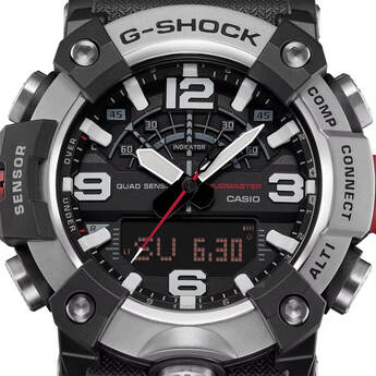 G-Shock Master of G Mudmaster Sports Quartz Watch - Black/Gray — thumbnail 7