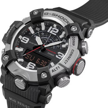 G-Shock Master of G Mudmaster Sports Quartz Watch - Black/Gray — thumbnail 9