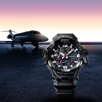 Mens G-Shock GravityMaster Solar Powered Bluetooth Analog Watch — thumbnail 2