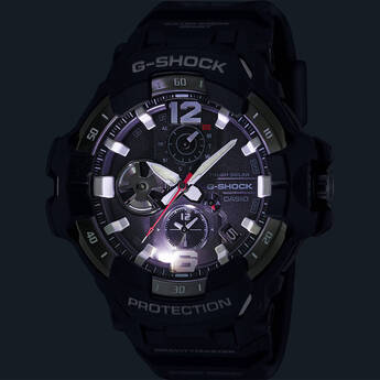 Mens G-Shock GravityMaster Solar Powered Bluetooth Analog Watch — thumbnail 8