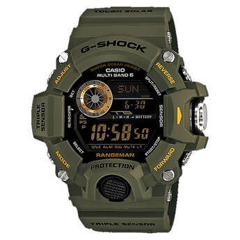 Casio G-Shock Master of G Rangeman GW-9400 Series Sports Watch - Green