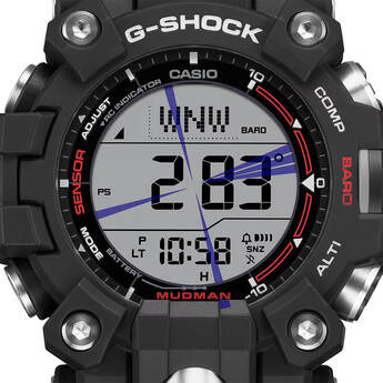 Mens G-Shock Mudman Watch - Black — thumbnail 7