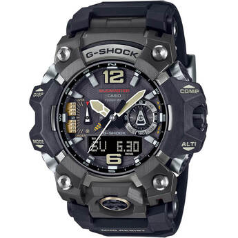 Casio Mens G-Shock Mudmaster Solar Bluetooth Analog-Digital Watch - Black