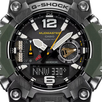 Mens G-Shock Bluetooth Mudmaster Watch - Green — thumbnail 9