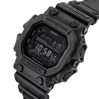 Mens G-Shock Solar Analog-Digital Watch - Black — thumbnail 4