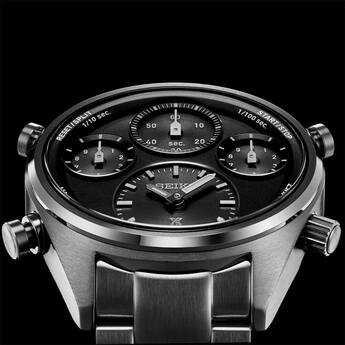 Seiko Mens Prospex Speedtimer Solar Chronograph Watch - Stainless Steel/Black — thumbnail 5