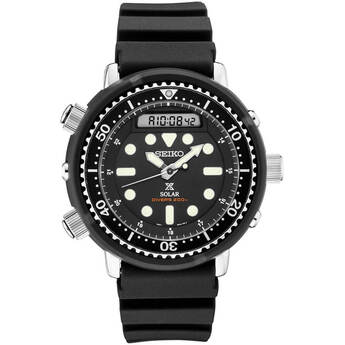 Seiko Prospex Solar Hybrid Dive Watch - Black