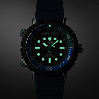 Prospex Solar Diver Watch - Blue/Green — thumbnail 5