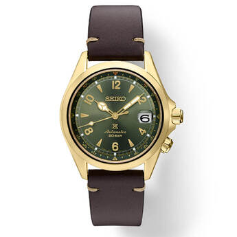 Seiko Prospex 1959 Mens Sports Watch - Brown/Green