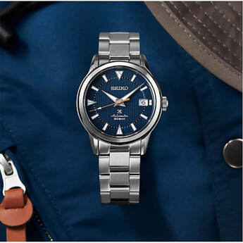 Seiko Prospex 1959 Mens Sports Watch - Stainless/Blue — thumbnail 4