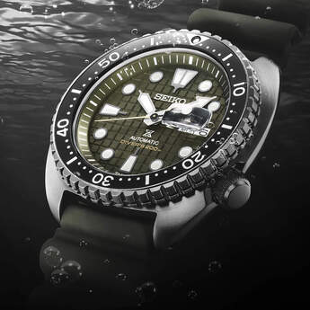 Prospex Diver Automatic Mens Watch - Khaki Green — thumbnail 4